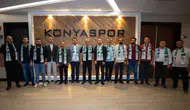 Konyaspor’a güçlü destek! Meslek odaları temsilcileri kulüpte