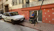 Konya'da engellilerin geçişine scooter engeli: “Vatandaşlarla sorunumuzu çözemiyoruz”