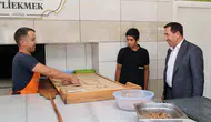 Konyalı Başkan fırına girdi! Vazgeçilmez lezzeti yerinde inceledi