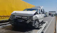 Konya'da zincirleme kaza! 3 araç birbirine girdi, 9 yaralı