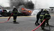 Konya’da minibüs şoförlerine kritik eğitim! Yangına müdahale edecekler