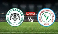 Konyaspor - Ç.Rizespor Canlı (0-0)