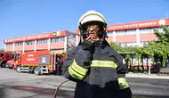 Konya’da hayali gerçek oldu: Zeynel itfaiye amiri oldu