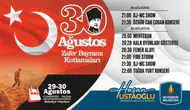 Konya’da 30 Ağustos coşkusu iki gün sürecek! Ünlü sanatçılar sahne alacak