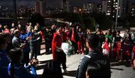 Dünya şampiyonuna Konya'da coşkulu karşılama