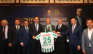 Konyaspor'da Başkan Atiker, Efkan Ala ile görüştü