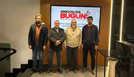 NEÜ yönetiminden Anadolu'da Bugün'e anlamlı ziyaret