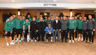 Trafik kazası geçiren Konyaspor U19 takımına geçmiş olsun ziyareti