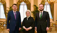 Konyalı Bakan Kurum, Emine Erdoğan ile görüştü