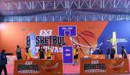 Konya'da 3x3 Basketbol Turnuvası heyecanı yaşanıyor