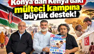 Konya’dan Kenya’daki mülteci kampına büyük destek!