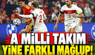 A Milli Takım yine farklı mağlup!