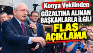 Konya Vekilinden gözaltına alınan Başkanlarla ilgili flaş açıklama