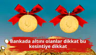 Bankada altını olanlar dikkat bu kesintiye dikkat