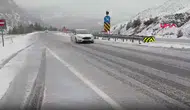 Kar sürprizi! Konya’da o noktaya kar yağdı