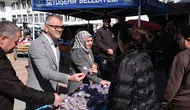Başkandan jest! Konya'da kadınlara lavanta kesesi sürprizi