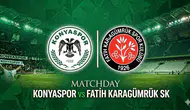 Konyaspor - Karagümrük maçı Canlı (0-0)