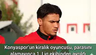 Konyaspor'un kiralık oyuncusu, parasını alamayınca 1. Lig ekibinden ayrıldı