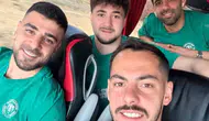 Konyaspor kafilesi, Antalya'ya hareket etti