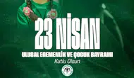 Konyaspor'dan 23 Nisan mesajı