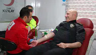 Konya Emniyeti’nden Polis Haftası’nda anlamlı kan bağışı