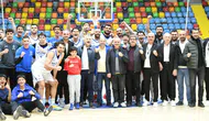 Basketbolda Selçuklu Belediyespor'dan 46 sayı fark