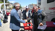 Konya'da örnek davranış: Başkan kan bağışı yaptı