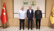 Baydar ve Dargeçit'ten Konya Büyükşehir Belediye Başkanı Altay'a ziyaret