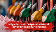 Milyonlarca sürücüyü rahatlatacak dev indirim için tarih verildi!