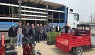 Konya'da tarıma destek sürüyor! Fidanlar üreticilere dağıtıldı