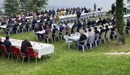 Konya’da manzara eşliğinde tören! Su verilmeye başlandı