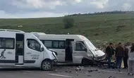 Konya’da okul servisi ile minibüs çarpıştı! Yaralılar var