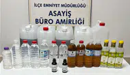 Konya'da kaçak alkol deposu ortaya çıkarıldı