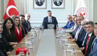 Konyalı muhtarlar, hemşehrileri Bakan Çiftçi ile görüştü