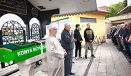 Konya’da imam hatibin acı günü!  En yakınını toprağa verdi