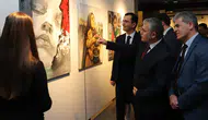 Konya’da anlamlı sergi: Filistin acısı sanat eserlerine yansıdı