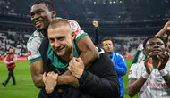 Konyasporlu Blaz Kramer'in final sevinci! Kelimelerle anlatılamaz