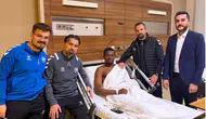 Konyaspor'dan teknik heyetten maç sonunda hastane ziyareti