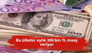 Bu ülkeler aylık 300 bin TL maaş veriyor