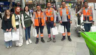 Konya'da Yeşilay'dan 1 Mayıs'ta anlamlı jest