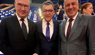 Konyalı gelinlerin başkan eşleri aynı karede