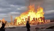 Konya’da kâğıt fabrikası alev alev yanıyor