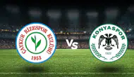 Rizespor - Konyaspor maçı Canlı (0-0)