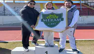 Oklar tam isabet etti! Meram Belediyespor’dan çifte başarı