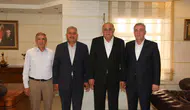 Güneysınır Belediye Başkanı Demir'den PANKOBİRLİK’e önemli ziyaret
