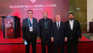 Konyasporlu yöneticiler, TFF Genel Kurulu'na katıldı