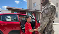 Konya’da şehidin oğluna duygusal sürpriz!