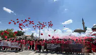 Konya’da öğrencilerden LGS ve milli takıma destek yürüyüşü!