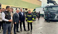 Konya Valisi ve Başkan Altay dev yangının olduğu bölgede!