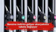 Benzine indirim geliyor akaryakıtta tabela değişiyor